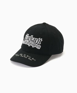 JOINT WORKS CARHARTT WIP / �J�[�n�[�g �_�u�����[�A�C�s�[ WORLD TOUR CAP �W���C���g���[�N�X �X�q �L���b�v �u���b�N�y���������z