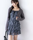 接触冷感サムホール付きボレロ