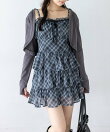 接触冷感サムホール付きボレロ