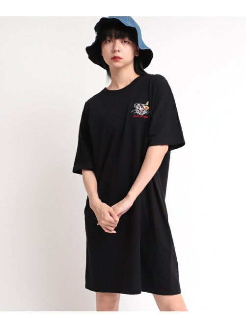 Rna M1659 レコードプリントバックベルトtシャツワンピース Rakuten Fashion 楽天ファッション 旧楽天ブランドアベニュー Cx1510