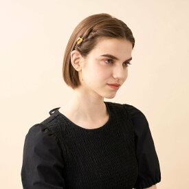 ALEXANDRE DE PARIS 【VENDOME】 Micro クリップ アレクサンドル ドゥ パリ ヘアアクセサリー バレッタ・ヘアクリップ・ヘアピン ピンク【送料無料】