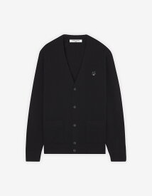 【SALE／30%OFF】Maison Kitsune MAISON KITSUNE/(M)BOLD FOX HEAD PATCH REGULAR CARDIGAN IN LAMBSWOOL メゾン キツネ トップス カーディガン ネイビー ブラック【送料無料】