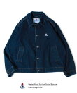 【GEVACO/ゲバコ】デニムショートステンカラーブルゾン