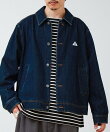 【GEVACO/ゲバコ】デニムショートステンカラーブルゾン