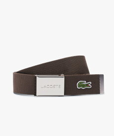 LACOSTE 『Made in France』 L.12.12 布ベルト ラコステ ファッション雑貨 ベルト レッド グリーン ホワイト ブラック ブルー ベージュ グレー カーキグリーン ネイビー【送料無料】