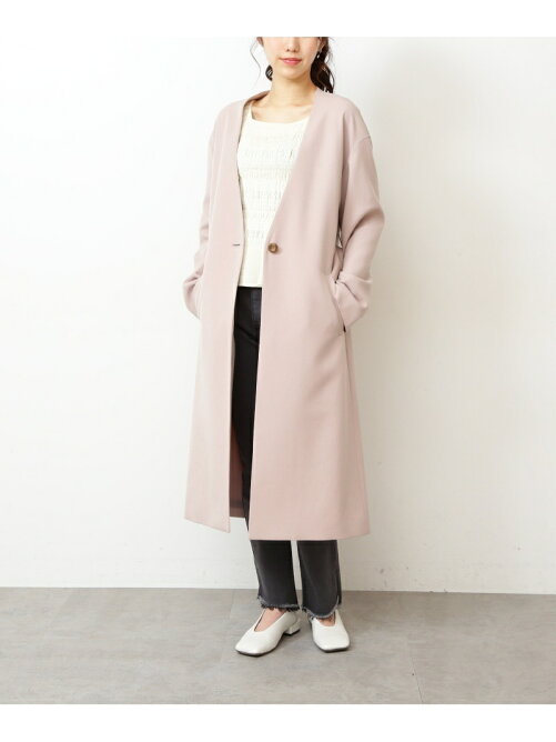 Free S Mart Vネックノーカラーコート Rakuten Fashion 楽天ファッション 旧楽天ブランドアベニュー Cd0511