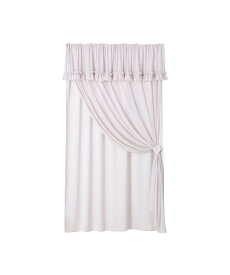 Francfranc フリルバランス ダブルカーテン H2000*W1000 フランフラン インテリア・生活雑貨 カーテン ピンク【送料無料】