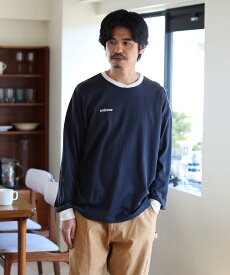 【SALE／30%OFF】B:MING by BEAMS ambiance / Game Shirts Long Sleeve ビーミング ライフストア バイ ビームス トップス カットソー・Tシャツ ネイビー レッド【送料無料】