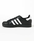 BEAMS|adidas / SUPERSTAR 2 BLACK|メンズ シューズ スニーカー|アディダス スーパースター|スリーストライプ シェルトゥ|定番モデル ストリート スポーツ|ブラック
