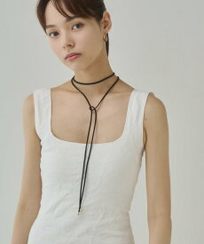 【SALE／40%OFF】ciite' フェイク スウェード コードチョーカー シーテ アクセサリー・腕時計 チョーカー シルバー ゴールド