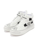 PEARLY GATES ロゴ×花柄ハイカットシューズ (MENS) パーリーゲイツ シューズ・靴 その他のシューズ・靴 …