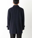 「NEW ON COAT」ウール/Nショートステンカラーコート