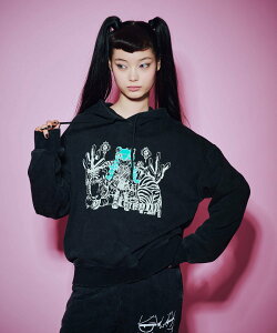 ROYAL FLASH ANNA SUI NYC/�A�i �X�C �G�k���C�V�[/�w×���c�Ă�xTERA�X�E�F�b�g�t�[�f�B�[ ���C�����t���b�V�� �g�b�v�X �p�[�J�[�E�t�[�f�B�[ �u���b�N �s���N�y���������z