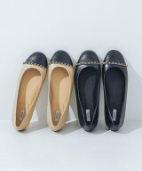 【SALE／44%OFF】EVOL 【柔らかい・クッション入り】チェーンフラットラウンドバレエ イーボル シューズ…
