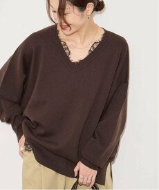 JOURNAL STANDARD 《新色あり/WEB限定追加》ウォッシャブルTEXBRID Vプルオーバー ジャーナル スタンダード トップス ニット グレー ブラック ブラウン ブルー【送料無料】