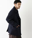 「NEW ON COAT」ウール/NショートPコート