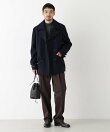 「NEW ON COAT」ウール/NショートPコート