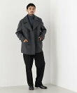 「NEW ON COAT」ウール/NショートPコート