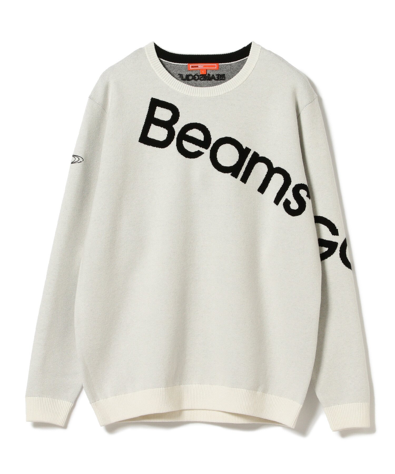 BEAMS GOLF / セパレート ロゴ セーター
