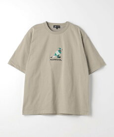 【SALE／30%OFF】a day in the life KANGOL パッチワーク Tシャツ＜A DAY IN THE LIFE＞ ユナイテッドアローズ アウトレット トップス カットソー・Tシャツ ベージュ ホワイト