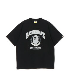 A BATHING APE BATHING APE RELAXED FIT TEE ア ベイシング エイプ トップス カットソー・Tシャツ ブラック グレー ホワイト レッド【送料無料】