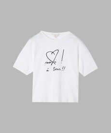 To b. by agnes b. WU61 TS merci ! A tous!! Tシャツ アニエスベー トップス カットソー・Tシャツ ホワイト【送料無料】