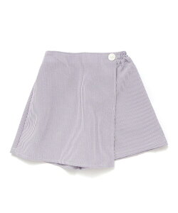 �ySALE�^50%OFF�zTartine et Chocolat �y���{���z�V�A�[�T�b�J�[�X�g���C�v�X�J�[�g�p���c(90~140cm) �x�x �I�����C�� �X�g�A �X�J�[�g ���̑��̃X�J�[�g �l�C�r�[�y���������z