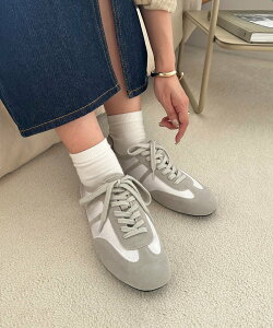 Discoat スエード調サテンバレエスニーカー ディスコート シューズ・靴 スニーカー ピンク ブラウン ブラック【送料無料】