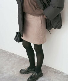 【SALE／30%OFF】Spick & Span 《追加》シャギーミニスカート スピックアンドスパン スカート ミニスカート グレー ブラウン【送料無料】