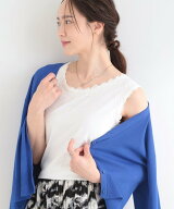 【SALE／10%OFF】SHOO・LA・RUE 【前後2WAY/洗濯機可/S-LL】レースデザインタンクトップ シューラルー ト…