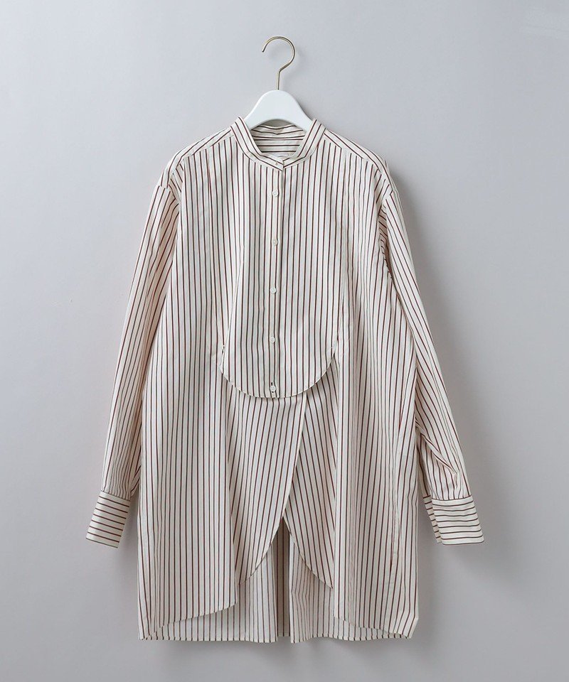 <6(ROKU)>COTTON DRESS SHIRT/シャツ