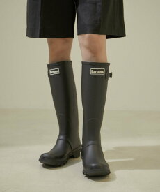 SALON adam et rope' 【Barbour(バブアー)】Bede tall wellington/ロングレインブーツ サロン アダム エ ロペ シューズ・靴 ブーツ ブラック【送料無料】