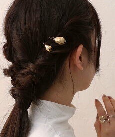 【SALE／20%OFF】colleca la プランプドロップヘアピンセット コレカラ ヘアアクセサリー バレッタ・ヘアクリップ・ヘアピン ゴールド シルバー