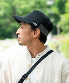 nakota LINEN COOL RIB WORK CAP リネン リブ ワークキャップ ナコタ 帽子 キャップ グレー カーキグリーン ブルー ブラック【送料無料】