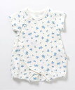 【SALE／20%OFF】apres les cours リブ総柄ロンパス エフオーオンラインストア マタニティウェア・ベビー用品 ロンパ…