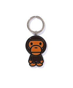 A BATHING APE BABY MILO METAL KEYCHAIN A xCVO GCv t@bVG `[EL[`F[ uE