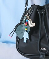 LACOSTE ハート&チャームキーホルダー ラコステ ファッション雑貨 チャーム・キーチェーン グリーン ピン…