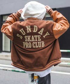 【SALE／9%OFF】WEGO MEN'S メルトンワッペンスタジャン ウィゴー ジャケット・アウター その他のジャケット・アウター ネイビー ブラウン グリーン ベージュ ブラック【送料無料】