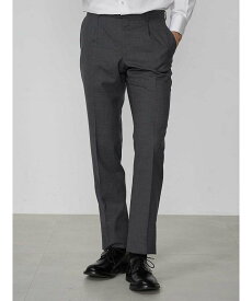 Aquascutum MEN Tropical Plain Trousers アクアスキュータム パンツ スラックス・ドレスパンツ グレー【送料無料】