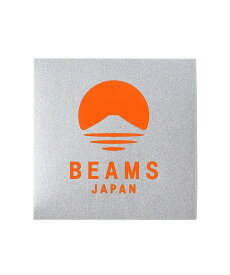 BEAMS JAPAN BEAMS JAPAN / 別注 ロゴステッカー ビームス ジャパン 文房具 その他の文房具 オレンジ ゴールド パープル