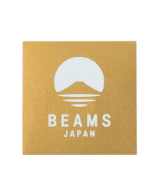 BEAMS JAPAN BEAMS JAPAN / 別注 ロゴステッカー ビームス ジャパン 文房具 その他の文房具 オレンジ ゴールド パープル
