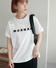 Discoat 【ユニセックス】総柄刺繍ロゴT ディスコート トップス カットソー・Tシャツ ホワイト ピンク グレー【送料無料】