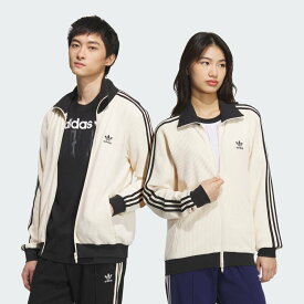 adidas 【公式】アディダス adidas アディカラー ワッフル クラシック トラックトップ アディダス トップス その他のトップス ホワイト【送料無料】
