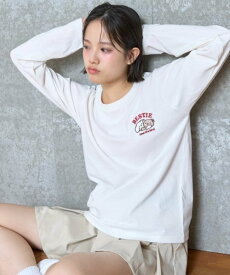 【SALE／20%OFF】Lovetoxic 【GOODPRICE】2キャラ長袖Tシャツ ナルミヤオンライン トップス カットソー・Tシャツ グレー グリーン ホワイト ピンク