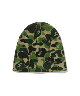 A BATHING APE ABC CAMO BEANIE L ア ベイシング エイプ 帽子 ニット帽・ビーニー ピンク グリーン【送料…