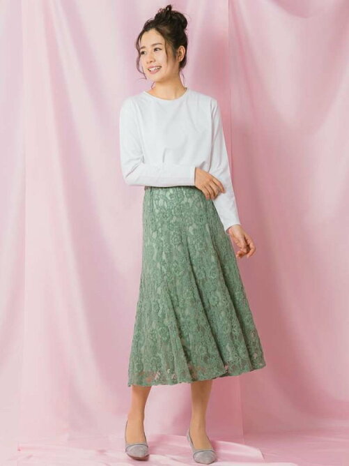 Rewde モールレースフレアスカート 1r10 Rakuten Fashion 楽天ファッション 旧楽天ブランドアベニュー Cc4516
