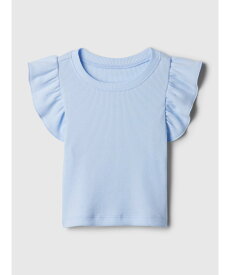 GAP (K)ブラナン フェイバリット ラッフルフリル Tシャツ (幼児) ギャップ トップス カットソー・Tシャツ ブルー イエロー ホワイト ピンク