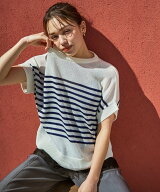 ANY ラミータッチオーバーニット エニィ トップス ニット イエロー ブラウン ベージュ レッド ホワイト …
