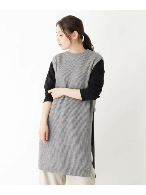 Pink Adobe Web限定llサイズあり ロングニットベスト Rakuten Fashion 楽天ファッション 旧楽天ブランドアベニュー Bz3517