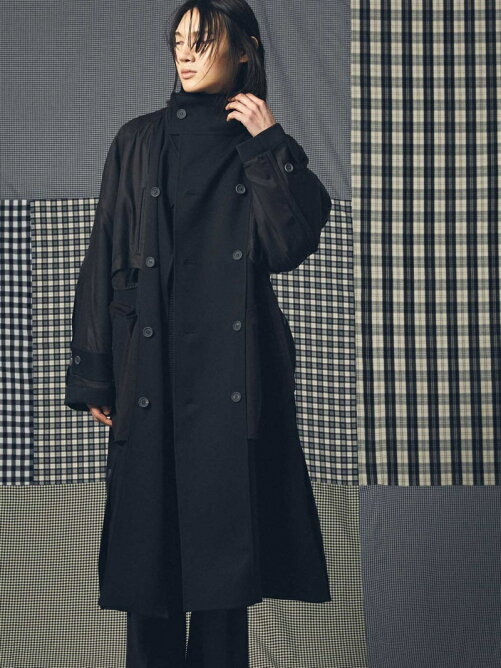 Maison Special ユニセックスアイテム インサイドアウトプライムオーバースタンドコート Maison Special メゾンスペシャル Rakuten Fashion 楽天ファッション 旧楽天ブランドアベニュー Dv1517